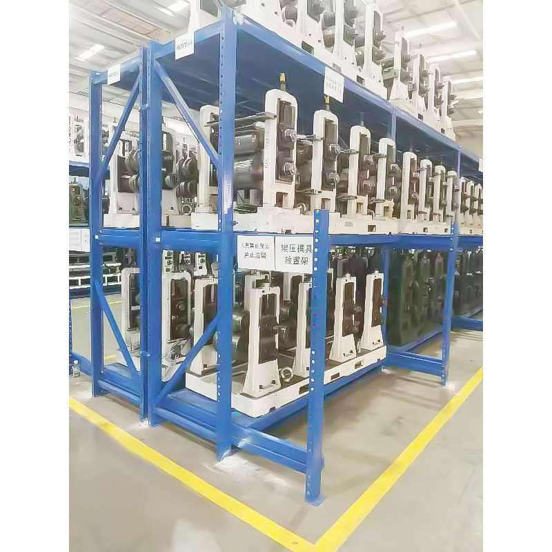 What kind of wear or failure may occur in double side draw mold rack after long-term use?